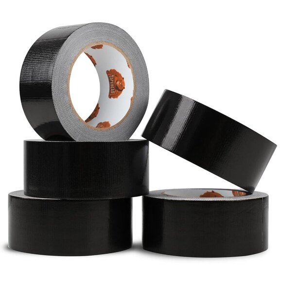 Duct Tape Heavy Duty 1.88 Inch x 30 Yards90Feet, Black Waterproof Tape 9mil Stro - Picture 1 of 7